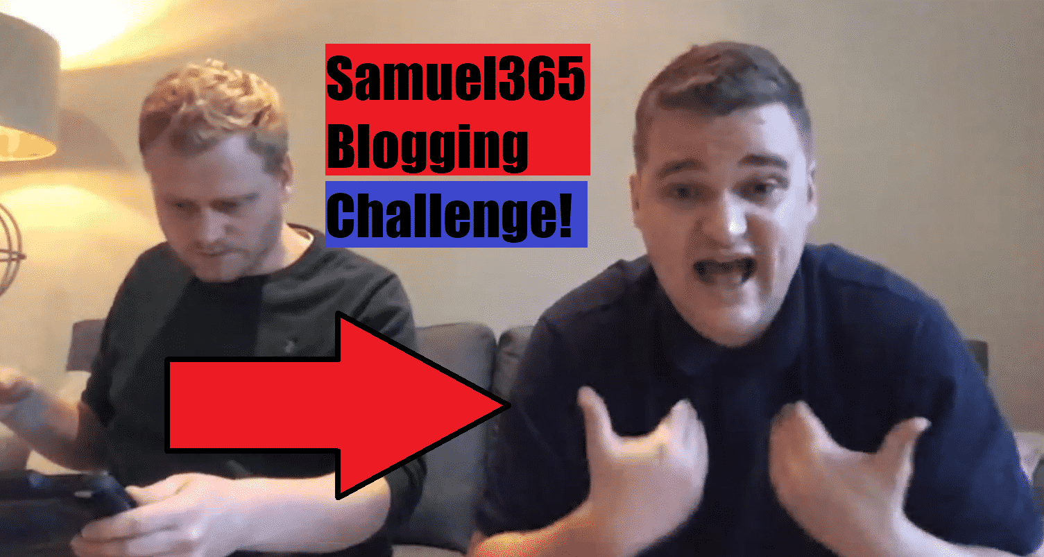 Samuel365 Blogging Challenge