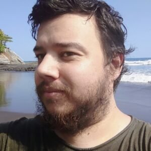 Aran Mathai at Bitcoin Beach, El Salvador